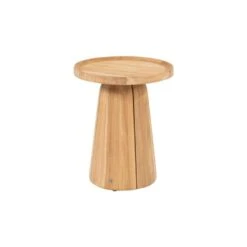 4SO Pablo Bijzettafel - Teakhout - Ø45 Cm