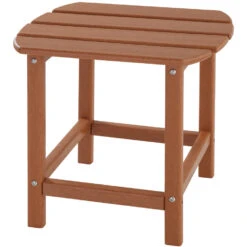 Tectake - 2 Tuinstoelen Janis Met Tafel - Houtlook - Bruin -Tuinmeubels Winkel 1000078051 0103