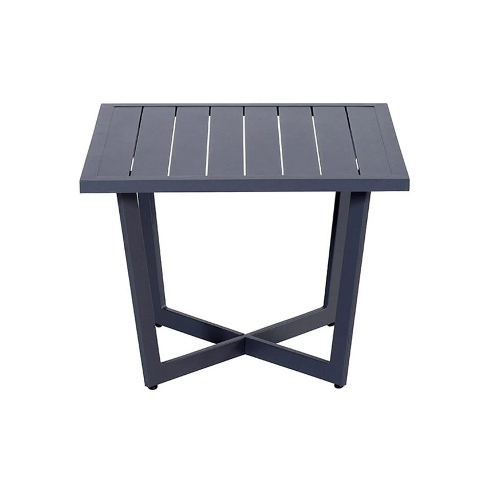 Garden Impressions Kent Tuin Bijzettafel 62,5x62,5xH47cm Donker Grijs 4 Garden Impressions Kent Tuin Bijzettafel 62,5x62,5xH47cm Donker Grijs - Afbeelding 2