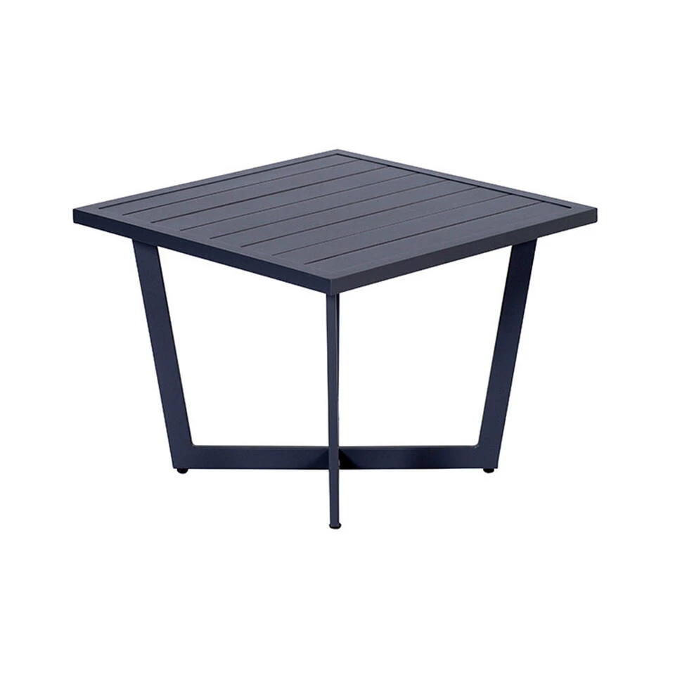 Garden Impressions Kent Tuin Bijzettafel 62,5x62,5xH47cm Donker Grijs 3 Garden Impressions Kent Tuin Bijzettafel 62,5x62,5xH47cm Donker Grijs