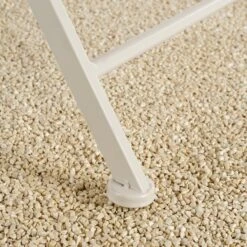 Mica Decorations Tierra Bistrotafel - H70 X Ø60 Cm - Metaal - Beige -Tuinmeubels Winkel 1000079070 0103