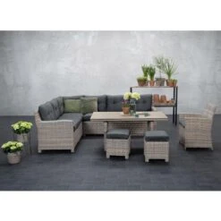 Garden Impressions Alaska Lounge Dining Tuinstoel -vintage Willow -Tuinmeubels Winkel 1000079425 0102