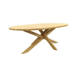 Taste Prado Ellips Ovale Tuintafel - 240x115 Cm. Teakhout -Tuinmeubels Winkel 1000080790 0102