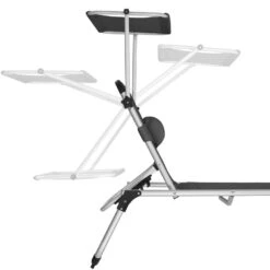 Tectake -ligbed Lorella - Aluminium- Incl. Verwisselbaar Hoofdkussen-zwart 9 Tectake -ligbed Lorella - Aluminium- Incl. Verwisselbaar Hoofdkussen-zwart -Tuinmeubels Winkel 1000082526 0103