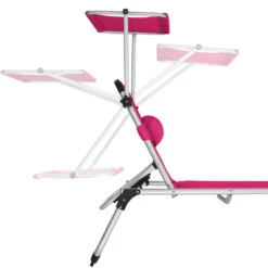 Tectake - Ligbed Lorella Aluminium- Incl. Verwisselbaar Hoofdkussen-pink 9 Tectake - Ligbed Lorella Aluminium- Incl. Verwisselbaar Hoofdkussen-pink -Tuinmeubels Winkel 1000082527 0103
