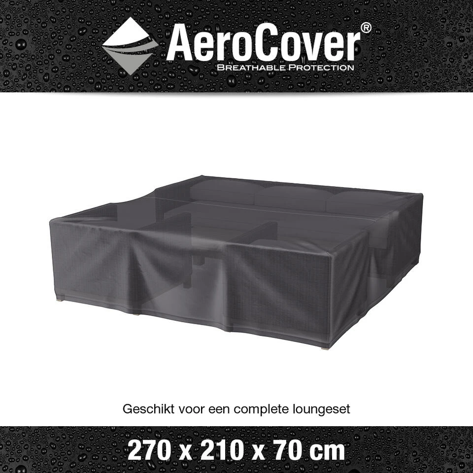 Aerocover Loungesethoes 270x210x70 Cm 4 Aerocover Loungesethoes 270x210x70 Cm - Afbeelding 2