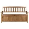 Beliani Tuinbank SOVANA - Lichte Houtkleur Acaciahout 1 Beliani Tuinbank SOVANA - Lichte Houtkleur Acaciahout -Tuinmeubels Winkel 1000086370