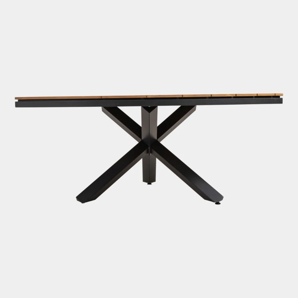 Lontano Tuintafel Driehoek - Hout - Bruin 6 Lontano Tuintafel Driehoek - Hout - Bruin - Afbeelding 4