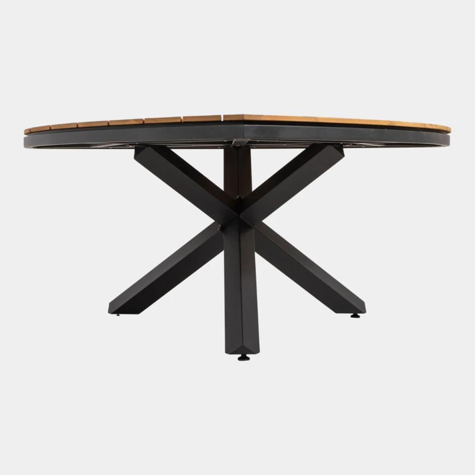 Lontano Tuintafel Driehoek - Hout - Bruin 3 Lontano Tuintafel Driehoek - Hout - Bruin