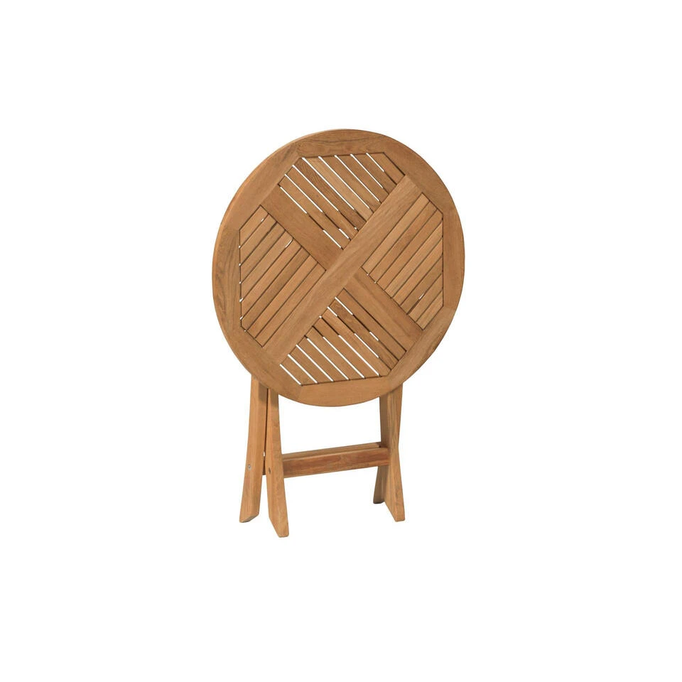 Exotan Inklaptafel Buiten Folding- Teak - Naturel - 75x65x65 4 Exotan Inklaptafel Buiten Folding- Teak - Naturel - 75x65x65 - Afbeelding 2