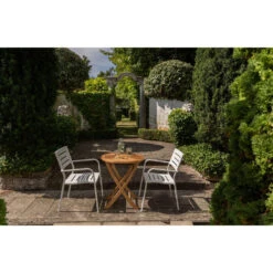 Exotan Inklaptafel Buiten Folding- Teak - Naturel - 75x65x65 9 Exotan Inklaptafel Buiten Folding- Teak - Naturel - 75x65x65 -Tuinmeubels Winkel 1000088985 0103