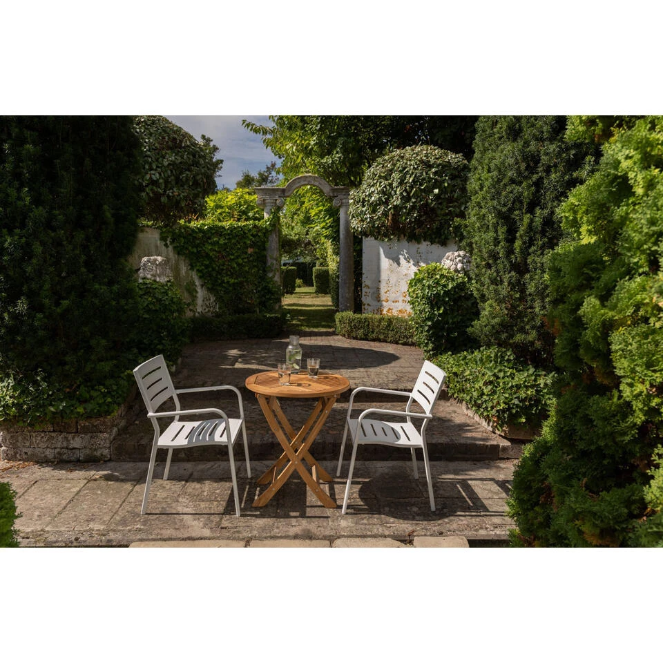 Exotan Inklaptafel Buiten Folding- Teak - Naturel - 75x65x65 6 Exotan Inklaptafel Buiten Folding- Teak - Naturel - 75x65x65 - Afbeelding 4