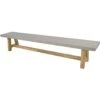 Judy Tuinbank 250cm - Hout - Grijs -Tuinmeubels Winkel 1000091503