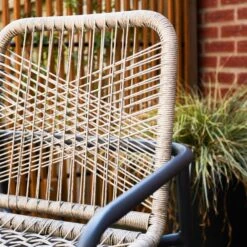 Tuinstoel Met Armleuning Nika Zand - 58,50x53x75,50 Cm - Touw - Beige 8 Tuinstoel Met Armleuning Nika Zand - 58,50x53x75,50 Cm - Touw - Beige -Tuinmeubels Winkel 1000092419 0102