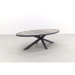 VDG Silva Ovale Tuintafel - Houtlook - 240 X 115 Cm 8 VDG Silva Ovale Tuintafel - Houtlook - 240 X 115 Cm -Tuinmeubels Winkel 1000093383 0102