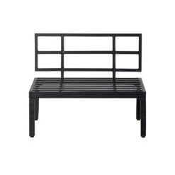 WOOOD Loungebankje Buiten George - Aluminium - Zwart - 73x90x83 8 WOOOD Loungebankje Buiten George - Aluminium - Zwart - 73x90x83 -Tuinmeubels Winkel 1000093832 0102
