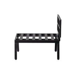 WOOOD Loungebankje Buiten George - Aluminium - Zwart - 73x90x83 9 WOOOD Loungebankje Buiten George - Aluminium - Zwart - 73x90x83 -Tuinmeubels Winkel 1000093832 0103