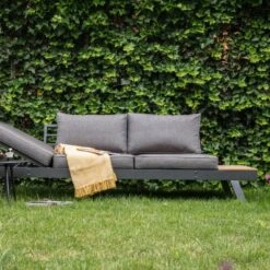 Arezzo Loungebank Polywood - Hout - Bruin -Tuinmeubels Winkel 1000093876 0103