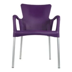 Bella Terrasstoel - Kunststof - Paars 8 Bella Terrasstoel - Kunststof - Paars -Tuinmeubels Winkel 1000093880 0102