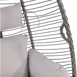 Rope Hangstoel - Wicker - Grijs 9 Rope Hangstoel - Wicker - Grijs -Tuinmeubels Winkel 1000094364 0103