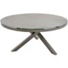 Mojito Tuintafel Rond - Glas - Taupe 2 Mojito Tuintafel Rond - Glas - Taupe -Tuinmeubels Winkel 1000094369
