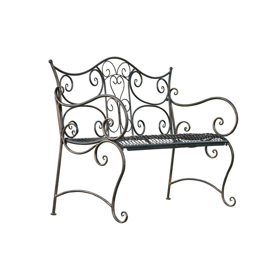 CLP Tuinbank Tara Bronskleurig 3 CLP Tuinbank Tara Bronskleurig