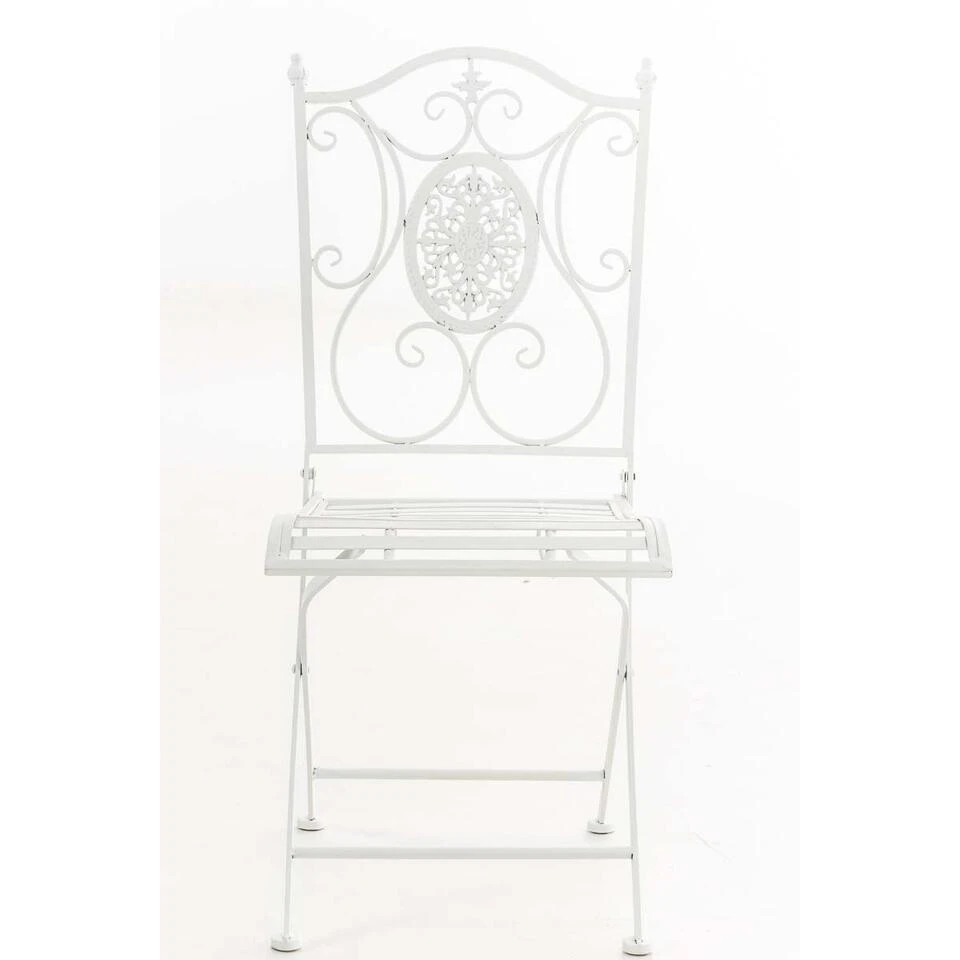 CLP Tuinstoel Sibell Wit 4 CLP Tuinstoel Sibell Wit - Afbeelding 2