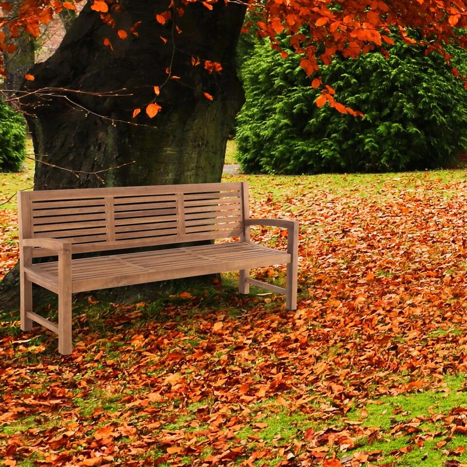 CLP Teakbank Halden 200 Cm 6 CLP Teakbank Halden 200 Cm - Afbeelding 4