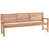 CLP Teakbank Halden 220 Cm 2 CLP Teakbank Halden 220 Cm -Tuinmeubels Winkel 1000095888