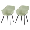 Hartman Sophie Element Dining Armstoel - French Green - 2 St. 2 Hartman Sophie Element Dining Armstoel - French Green - 2 St. -Tuinmeubels Winkel 1000096416