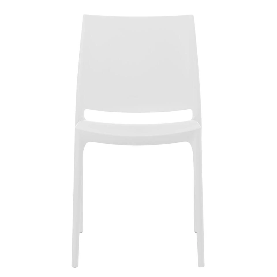 CLP Tuinstoel Maya Wit 4 CLP Tuinstoel Maya Wit - Afbeelding 2