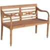 CLP Bank Maryland 120 Cm Teak 1 CLP Bank Maryland 120 Cm Teak -Tuinmeubels Winkel 1000097775
