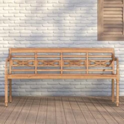 CLP Bank Maryland 170 Cm Teak -Tuinmeubels Winkel 1000097777 0102