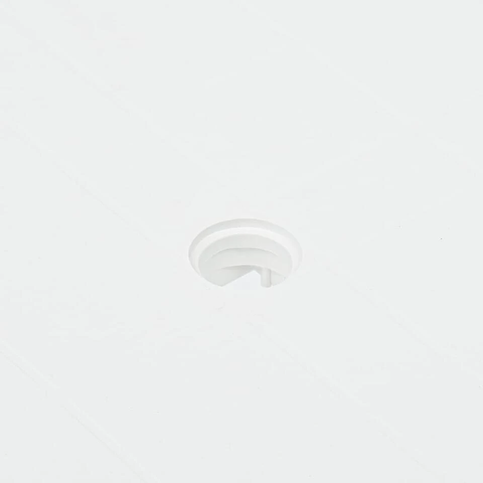 VidaXL Tuintafel 80x75x72 Cm Kunststof Wit 4 VidaXL Tuintafel 80x75x72 Cm Kunststof Wit - Afbeelding 2