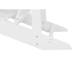 Beliani Tuinstoel ADIRONDACK - Wit Kunsthout -Tuinmeubels Winkel 12fd1e29ad804bf5b7c89802fc88e1b2