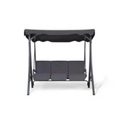 Beliani Schommelbank GARBO - Grijs Polyester -Tuinmeubels Winkel 130aa4a9c1ff4b708ba36dcee014d182