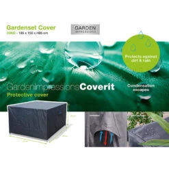 Garden Impressions Tuinsethoes 185x150xH85 Cm