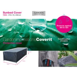 Garden Impressions Ligbed Hoes 210x76xH40 Cm 5 Garden Impressions Ligbed Hoes 210x76xH40 Cm -Tuinmeubels Winkel 1815325781 0101