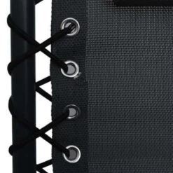 VidaXL Terrasstoel Inklapbaar Textileen Zwart -Tuinmeubels Winkel 18a103e2c8794d7f8cc02e2f84e65141