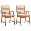 VidaXL Tuinstoelen 2 St Massief Acaciahout 1 VidaXL Tuinstoelen 2 St Massief Acaciahout -Tuinmeubels Winkel 1914858677