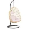 Beliani Hangstoel CASOLI - Natuurlijk Pe Rotan 1 Beliani Hangstoel CASOLI - Natuurlijk Pe Rotan -Tuinmeubels Winkel 1940874158