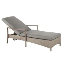 Beliani Tuinligstoel VASTO - Grijs Pe Rotan -Tuinmeubels Winkel 1a52a68e843540bfb8bc8c3aaa453005