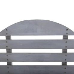 VidaXL Stoel Adirondack Massief Acaciahout Grijs -Tuinmeubels Winkel 286a121ce5bc4bb88492293a1f3f64a3