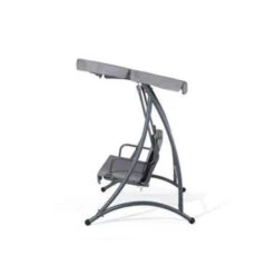 Beliani Schommelbank TEMPLE - Grijs Polyester -Tuinmeubels Winkel 2971f8da568d4ff79c32d700b35c5e55