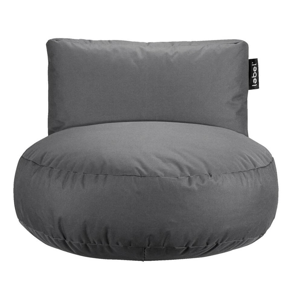 Lebel Lounger - Antraciet - 85x85x60 Cm 3 Lebel Lounger - Antraciet - 85x85x60 Cm