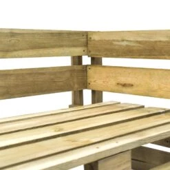 VidaXL Tuinhoekbank Pallet Hout -Tuinmeubels Winkel 38d34cf87f764e0084ef5be16da3cbdf