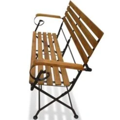 VidaXL Tuinbank Inklapbaar 112 Cm Massief Acaciahout -Tuinmeubels Winkel 3b9c654c743741f7b14e4f18f2141d68