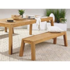 Beliani Tuinbank LIVORNO - Lichte Houtkleur Acaciahout 9 Beliani Tuinbank LIVORNO - Lichte Houtkleur Acaciahout -Tuinmeubels Winkel 4555344307ae428996bda08c685031e3