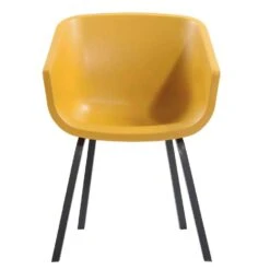 Hartman Kuipstoel Amalia - Geel - Aluminium Onderstel -Tuinmeubels Winkel 50101120 0100
