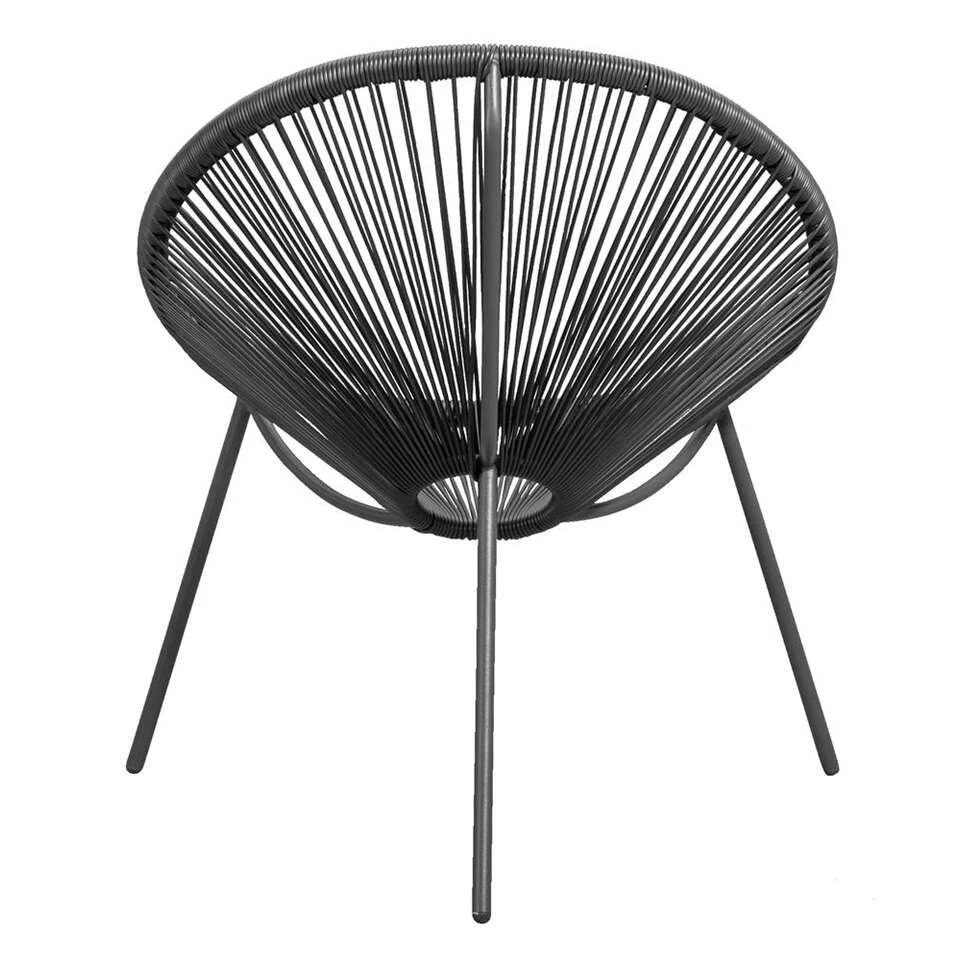 Loungestoel Formentera - Antraciet 5 Loungestoel Formentera - Antraciet - Afbeelding 3